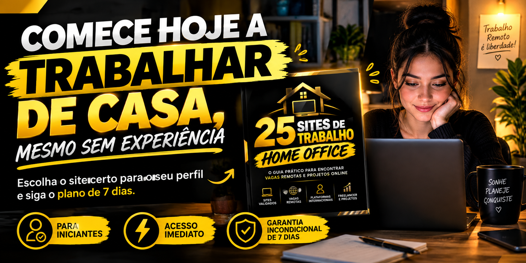 25 Sites de Trabalho Home Office